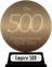 Empire's The 500 Greatest Movies of All Time (bronze) awarded at 28 January 2022