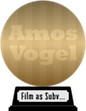 Amos Vogel's Film as a Subversive Art (gold) awarded at  6 December 2022