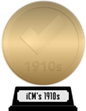 iCheckMovies's 1910s Top 100 (gold) awarded at 26 January 2024